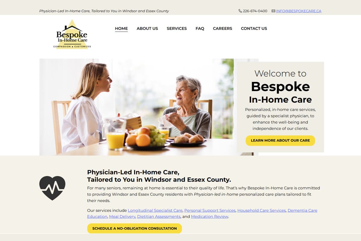 Bespoke Website Design